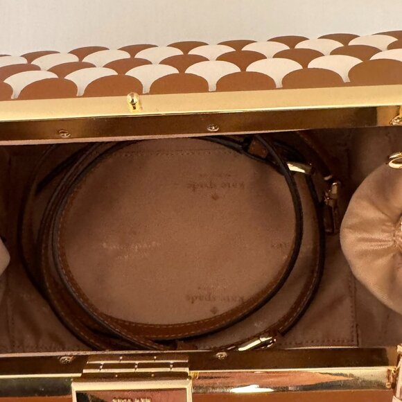 NEW Rare Kate Spade Gingerbread House Crossbody Satchel Limited Edition K9373 No - Picture 13 of 16